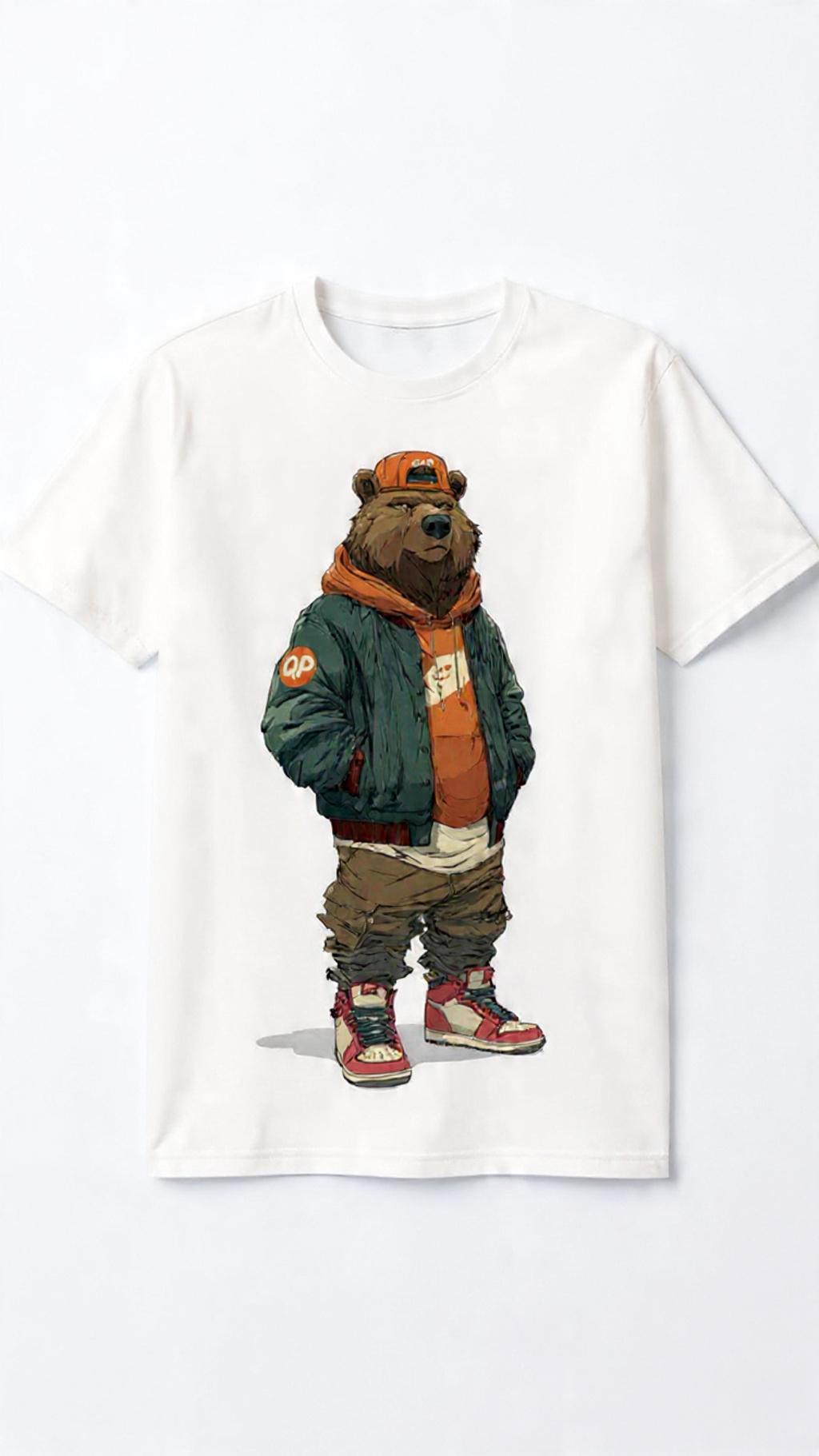 Short Sleeve Bear T-Shirt
