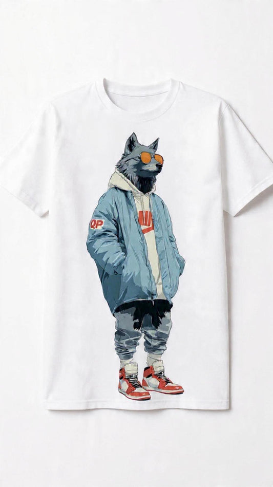 Short Sleeve Wolf T-Shirt