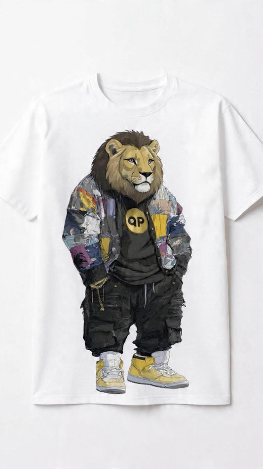 Short Sleeve Lion T-Shirt