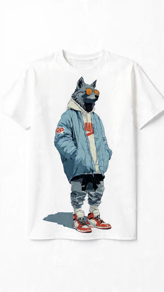 Short Sleeve Wolf T-Shirt
