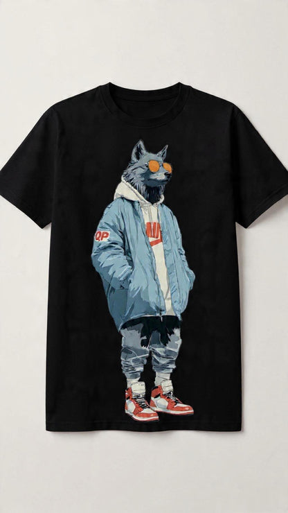 Short Sleeve Wolf T-Shirt