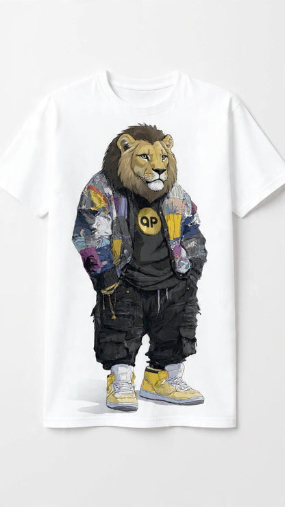 Short Sleeve Lion T-Shirt